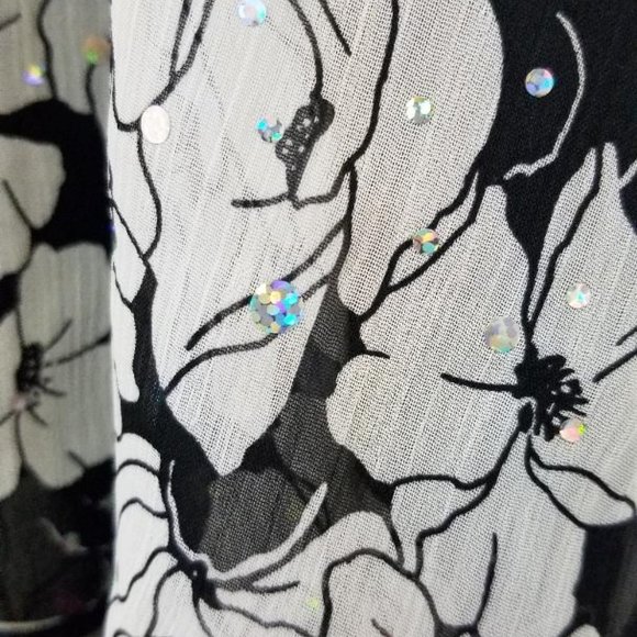 Scarlett Nite floral, flouncy and sparkly dress - Picture 3 of 3